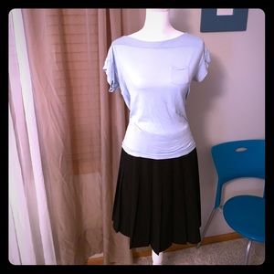 Coldwater Creek Light blue pocket tee